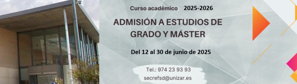 Admisión a Estudios de Grado y Máster