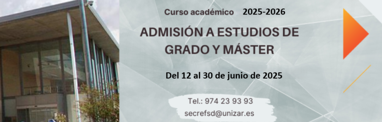 Admisión a Estudios de Grado y Máster